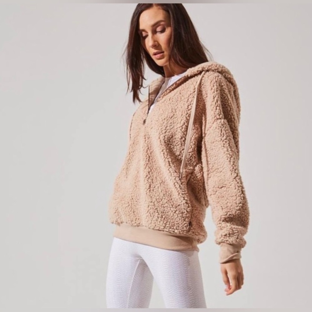 Stellar MPG Fleece Teddy Hooded Pullover - Picture 6 of 6